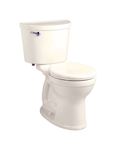 American Standard Champion Pro Two-Piece 1.6 gpf/6.0 Lpf Chair Height Round Front Toilet Less Seat