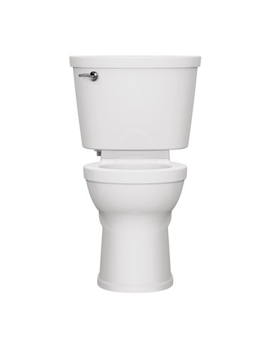 American Standard Champion Pro Two-Piece 1.28 gpf/4.8 Lpf Chair Height Round Front Toilet Less Seat