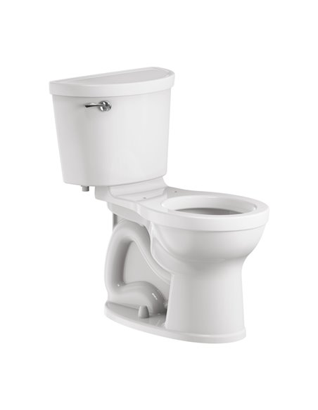American Standard Champion Pro Two-Piece 1.28 gpf/4.8 Lpf Chair Height Round Front Toilet Less Seat