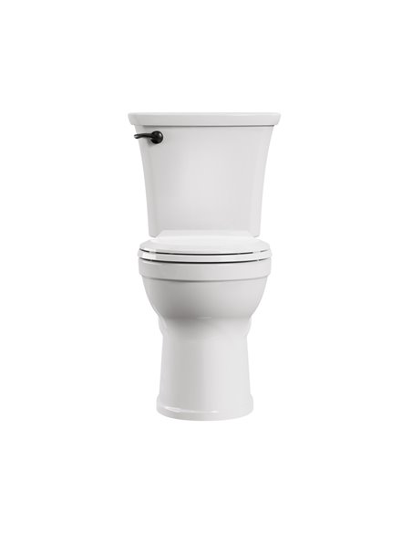 American Standard Champion Pro Two-Piece 1.28 gpf/4.8 Lpf Chair Height Round Front Toilet Less Seat