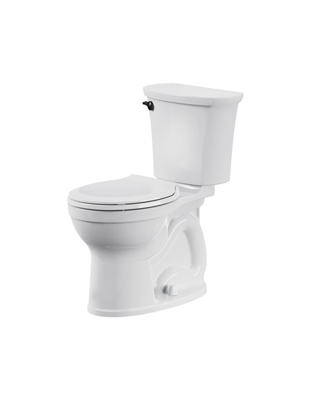 American Standard Champion Pro Two-Piece 1.28 gpf/4.8 Lpf Chair Height Round Front Toilet Less Seat