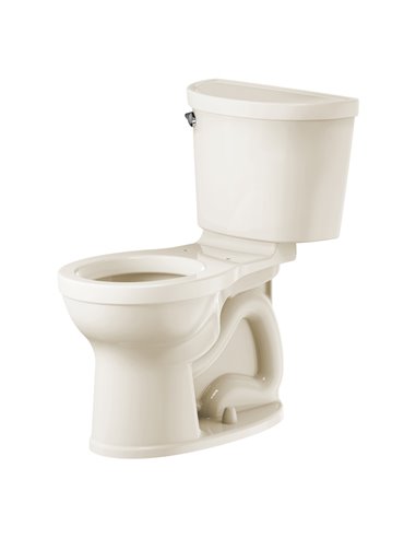 American Standard Champion Pro Two-Piece 1.28 gpf/4.8 Lpf Chair Height Round Front Toilet Less Seat
