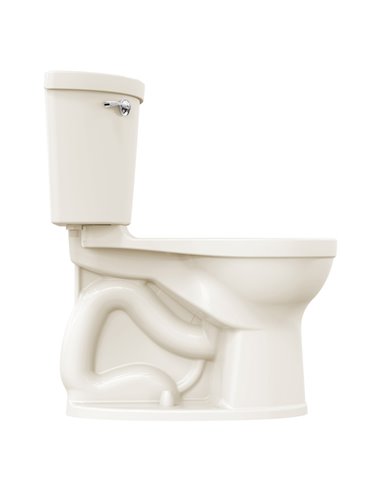 American Standard Champion Pro Two-Piece 1.28 gpf/4.8 Lpf Chair Height Round Front Toilet Less Seat
