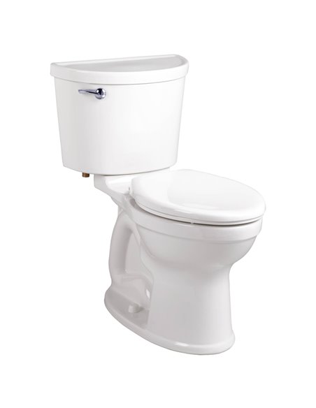 American Standard Champion Pro Two-Piece 1.28 gpf/4.8 Lpf Standard Height Elongated Toilet Less Seat