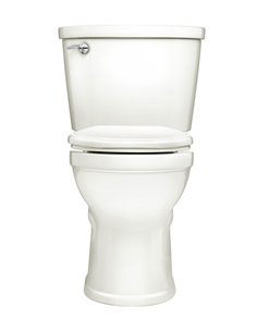 American Standard Champion Pro Two-Piece 1.28 gpf/4.8 Lpf Standard Height Elongated Toilet Less Seat 2