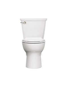 American Standard Cadet Pro Two-Piece 1.28 gpf/4.8 Lpf Chair Height Elongated Toilet Less Seat