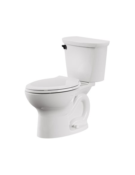 American Standard Cadet Pro Two-Piece 1.28 gpf/4.8 Lpf Chair Height Elongated Toilet Less Seat