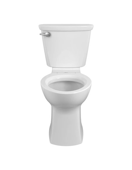 American Standard Cadet Pro Two-Piece 1.6 gpf/6.0 Lpf Chair Height Elongated 10-Inch Rough Toilet Less Seat