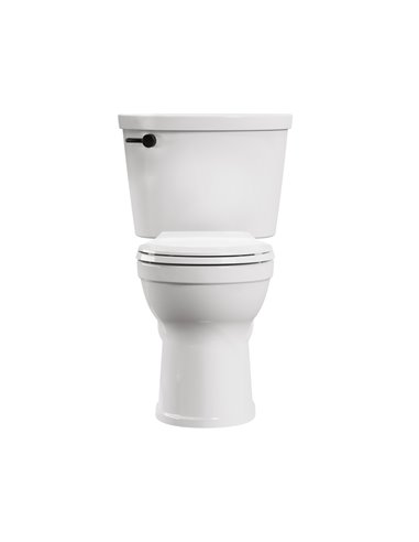 American Standard Cadet Pro Two-Piece 1.28 gpf/4.8 Lpf Chair Height Round Front Toilet Less Seat