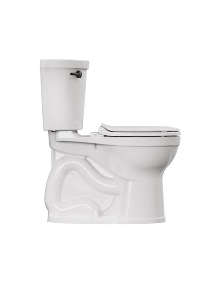 American Standard Cadet Pro Two-Piece 1.28 gpf/4.8 Lpf Chair Height Round Front Toilet Less Seat