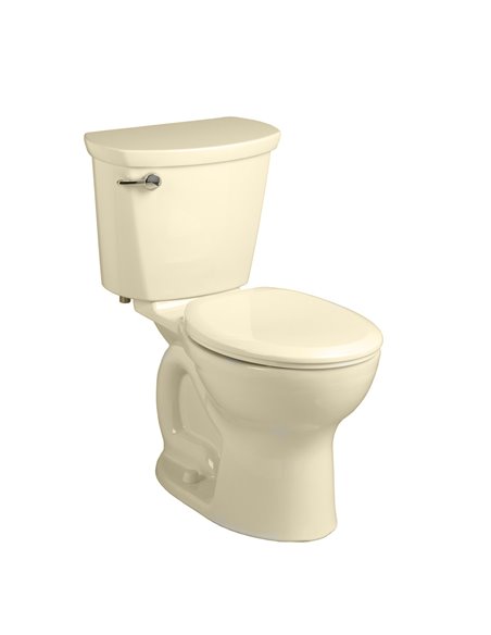 American Standard Cadet Pro Two-Piece 1.28 gpf/4.8 Lpf Chair Height Round Front 10-Inch Rough Toilet Less Seat