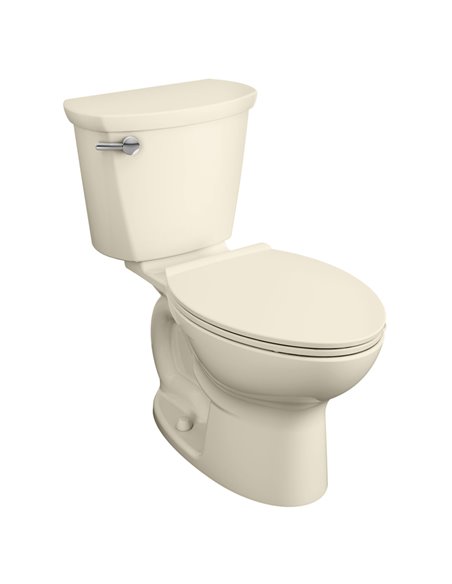 American Standard Cadet Pro Two-Piece 1.28 gpf/4.8 Lpf Standard Height Elongated Toilet Less Seat