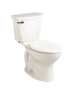American Standard Cadet Pro Two-Piece 1.28 gpf/4.8 Lpf Standard Height Elongated Toilet Less Seat with Lined Tank 2