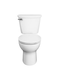 American Standard Cadet Pro Two-Piece 1.6 gpf/6.0 Lpf Standard Height Round Front Toilet Less Seat