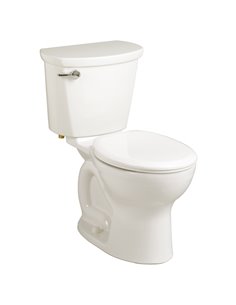 American Standard Cadet Pro Two-Piece 1.6 gpf/6.0 Lpf Standard Height Round Front Toilet Less Seat with Lined Tank 2