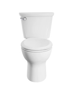 American Standard Cadet Pro Two-Piece 1.6 gpf/6.0 Lpf  Standard Height Round Front 10-Inch Rough Toilet Less Seat