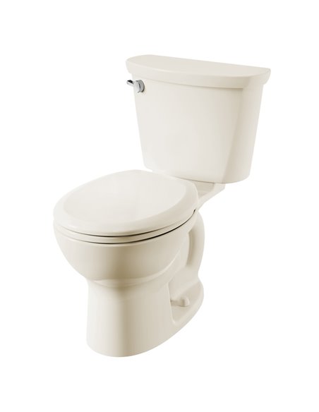 American Standard Cadet Pro Two-Piece 1.6 gpf/6.0 Lpf  Standard Height Round Front 10-Inch Rough Toilet Less Seat