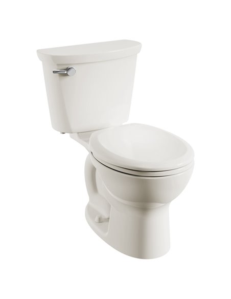 American Standard Cadet Pro Two-Piece 1.6 gpf/6.0 Lpf  Standard Height Round Front 10-Inch Rough Toilet Less Seat