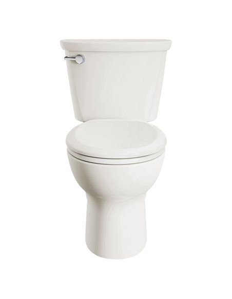 American Standard Cadet Pro Two-Piece 1.6 gpf/6.0 Lpf  Standard Height Round Front 10-Inch Rough Toilet Less Seat