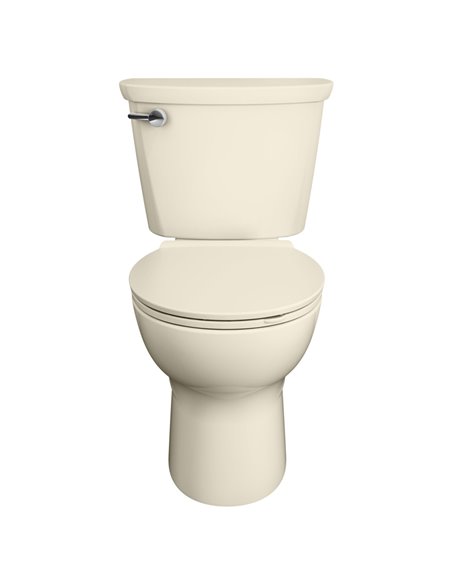 American Standard Cadet Pro Two-Piece 1.28 gpf/4.8 Lpf Standard Height Round Front 10-Inch Rough Toilet Less Seat