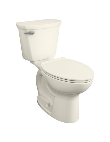 American Standard Cadet Pro Two-Piece 1.28 gpf/4.8 Lpf Compact Chair Height Elongated 14-Inch Rough Toilet Less Seat