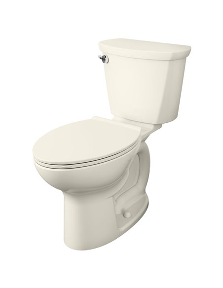 American Standard Cadet Pro Two-Piece 1.28 gpf/4.8 Lpf Compact Chair Height Elongated 14-Inch Rough Toilet Less Seat