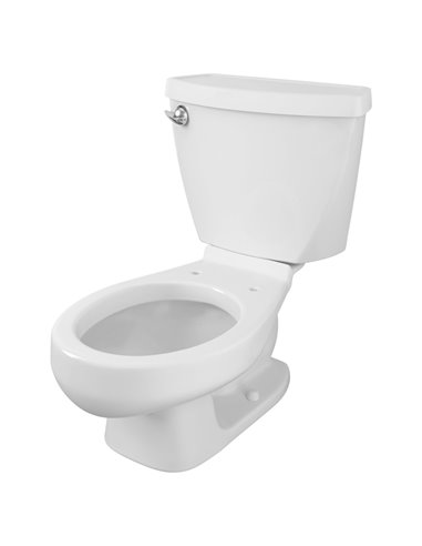 American Standard Baby Devoro Two-Piece 1.28 gpf/4.8 Lpf 10-1/4-Inch Height Elongated Toilet