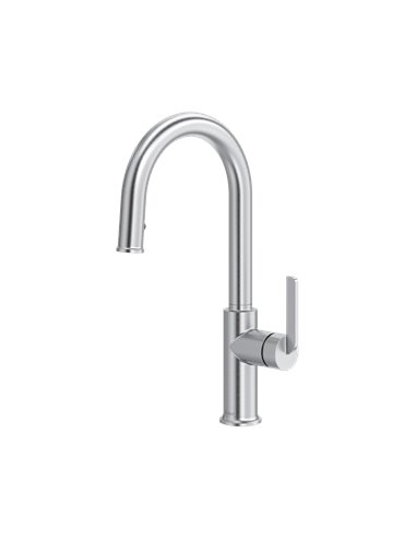 Riobel Authentica AU101 Pull-Down Kitchen Faucet with Single Spray