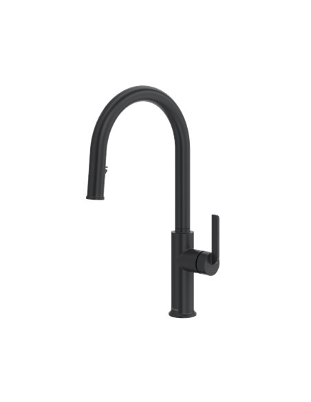 Riobel Authentica AU201 Pull-Down Kitchen Faucet with C-Spout