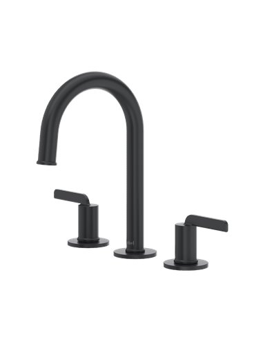 Riobel Authentica AURD08 Widespread Lavatory Faucet with C-Spout