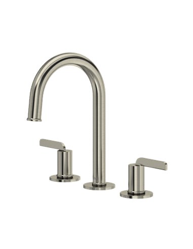 Riobel Authentica AURD08 Widespread Lavatory Faucet with C-Spout