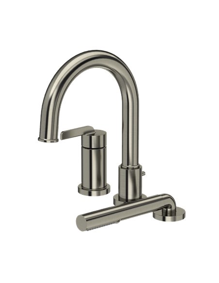 Riobel Authentica TAU16 3-Hole Pressure Balance Deck Mount Tub Filler Trim