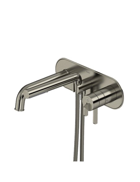 Riobel Authentica TAU21 Wall Mount Thermostatic/Pressure Balance Tub Filler Trim