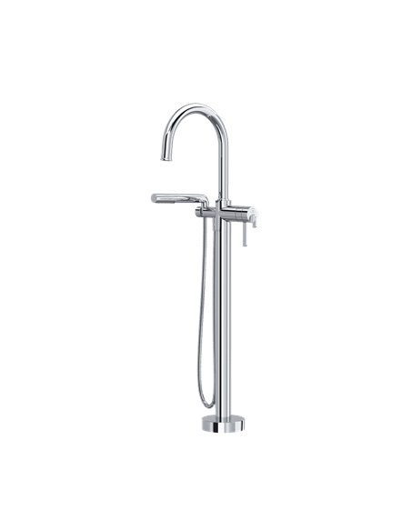 Riobel Authentica TAU39 Thermostatic Single  Hole Floor Mount Tub Filler Trim