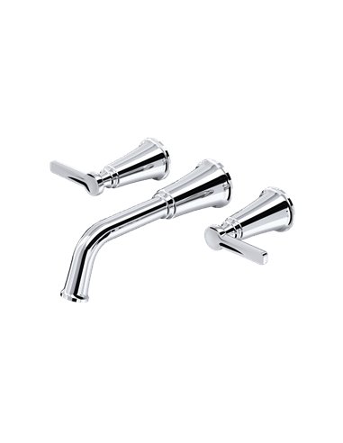 Riobel Momenti TMMSQ05 Wall Mount Tub Filler Trim