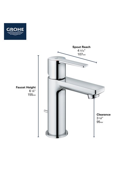 Grohe 23824 Lineare New Ohm Basin Xs Us