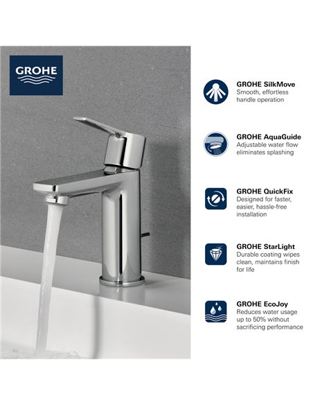 Grohe 23824 Lineare New Ohm Basin Xs Us
