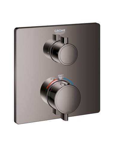 Grohe 24110 Grohtherm Square Single Func Thm Trim