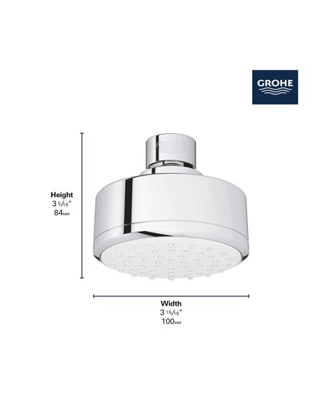 Grohe 26051 Ntempcosmopolitan 100 I Headshower 5,7L