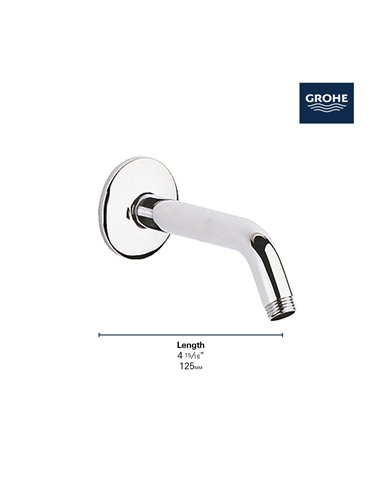 GROHE 27414 Shower ArmFlange 5 58