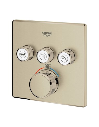 Grohe 29142 Grt Smartcontrol Thm Trim Square 3Sc Us