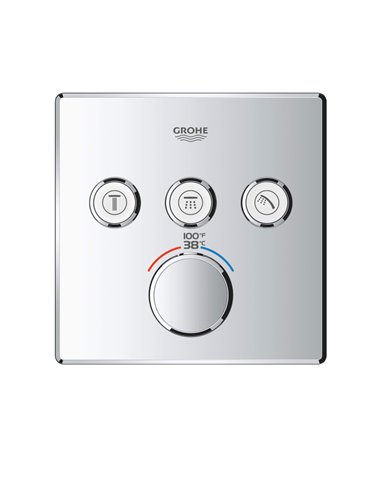 Grohe 29142 Grt Smartcontrol Thm Trim Square 3Sc Us