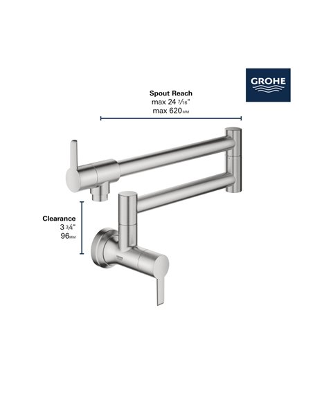 Grohe 31075 Ladylux L2 Pot Filler
