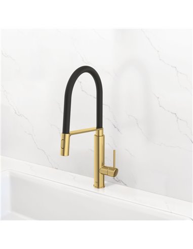 Grohe 31492 Concetto Semi-Pro Kitchen Us, Black Hose