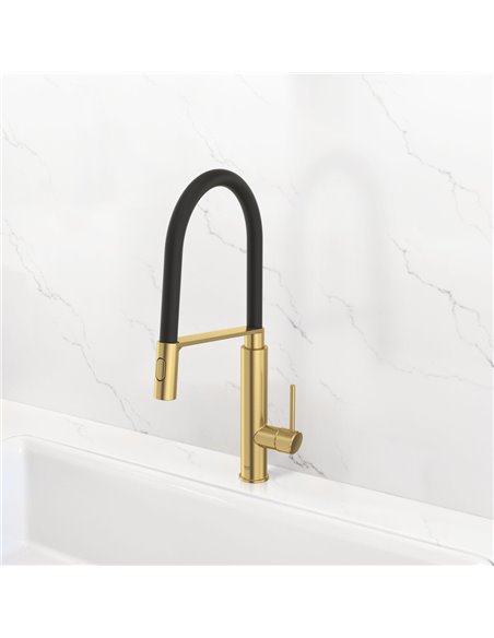 Grohe 31492 Concetto Semi-Pro Kitchen Us, Black Hose