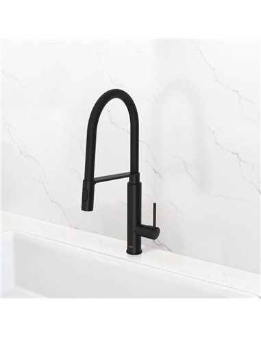 Grohe 31492 Concetto Semi-Pro Kitchen Us, Black Hose