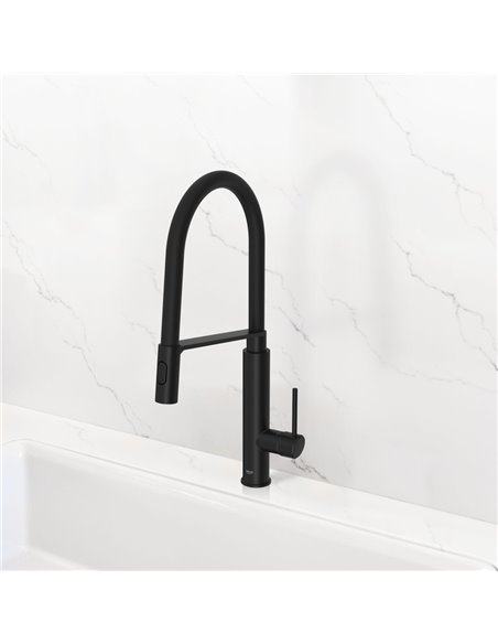 Grohe 31492 Concetto Semi-Pro Kitchen Us, Black Hose
