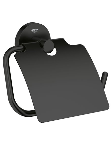Grohe 40367 Essentials Toilet Paper Holder W/Cover