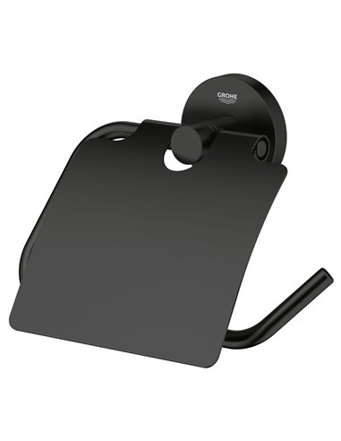 Grohe 40367 Essentials Toilet Paper Holder W/Cover