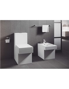 Grohe 40507 Essentials Cube Paper Holder W/O Cover 2